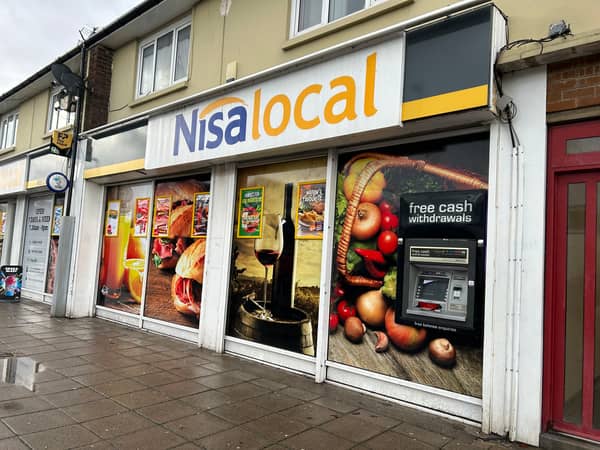 The ATM at the South Shields site has been damaged. 