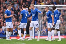 Everton defender Jarrad Branthwaite