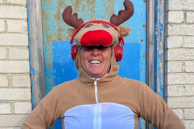 Angie's 'Running for Rudolph' challenge 