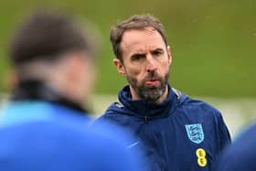 England manager Gareth Southgate. The Three Lions host Malta at Wembley on Friday in a Euro 2024 qualification clash.