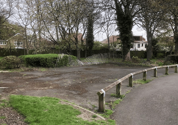 Area being renovated