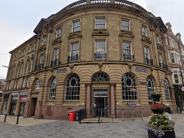 The South Shields branch of Barclays will be relocating in March 2024. Photo: Google Maps.