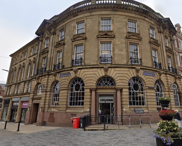 The South Shields branch of Barclays will be relocating in March 2024. Photo: Google Maps.