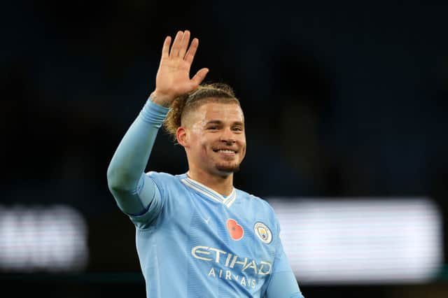 Manchester City midfielder Kalvin Phillips