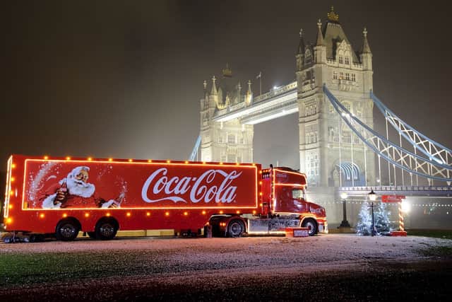 The Coca-Cola Truck Tour will arrive at Gateshead's Metrocentre this Sunday.