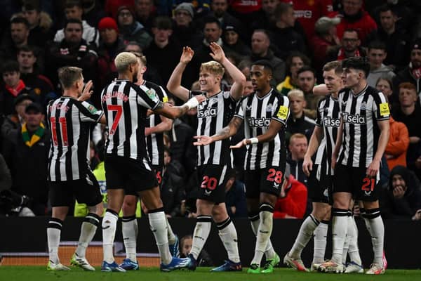Newcastle United beat Manchester United 3-0 at Old Trafford last month. 