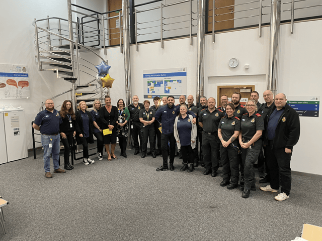 North East Ambulance Service Education team