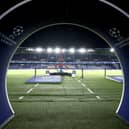 The Parc des Princes stadium is pictured through the players exit tunnel before the UEFA Champions League 1st round, day 5, Group F football match between Paris Saint-Germain (PSG) and Newcastle United on November 28, 2023 in Paris. Football: (Photo by FRANCK FIFE / AFP) (Photo by FRANCK FIFE/AFP via Getty Images)