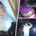 The dramatic moment a Birmingham gun gang who hid bullets in Patak's curry jar are arrested by armed police