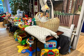 Some of the donated toys which will be going to families in South Tyneside this Christmas.