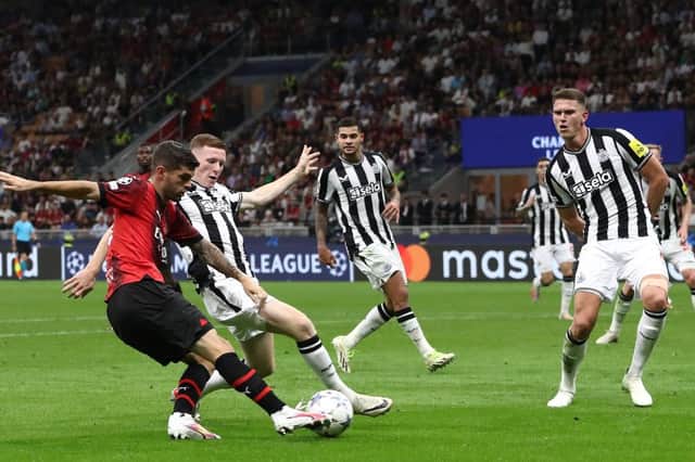 Newcastle United and AC Milan played out a goalless draw at the San Siro in Matchday One.