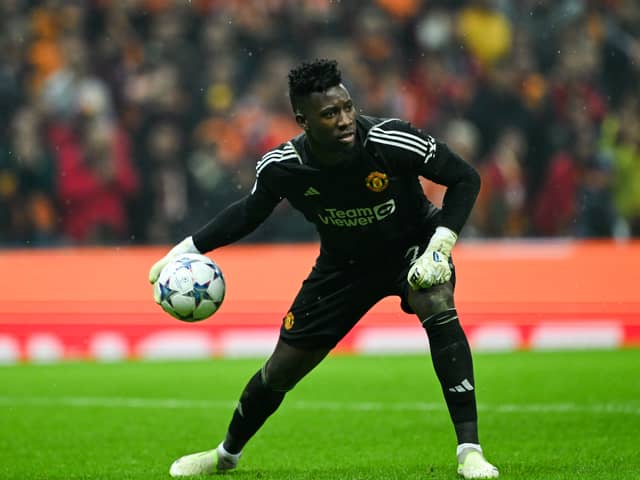 Andre Onana has made the trip to St James' Park. 