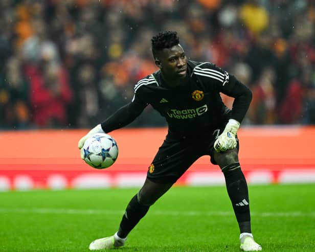Andre Onana has made the trip to St James' Park. 