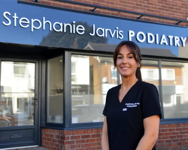 Stephanie Jarvis Podiatry has opened up Cleadon Village.