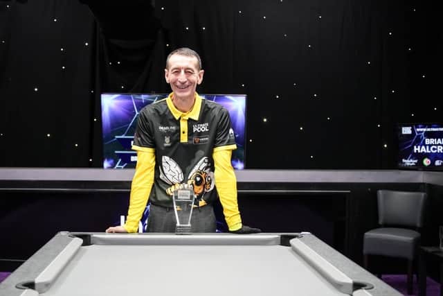 Brian ‘The Buzzer’ Halcrow
Credit: Ultimate Pool 