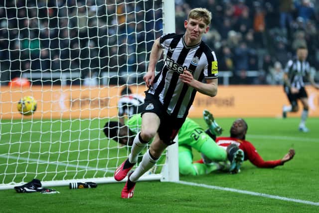 Anthony Gordon scored the only goal of the game as Newcastle United beat Manchester United 1-0. 
