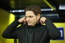 Edin Terzic, Head Coach of Borussia Dortmund. (Photo by Christof Koepsel/Getty Images)
