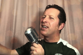 Paul Martin is trying to get to Christmas number one with his Pogues-inspired Christmas tune.