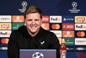 Eddie Howe is hoping to strengthen the defence in January, according to reports. (Getty Images)