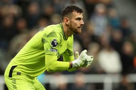 Martin Dubravka in action for Newcastle United. 