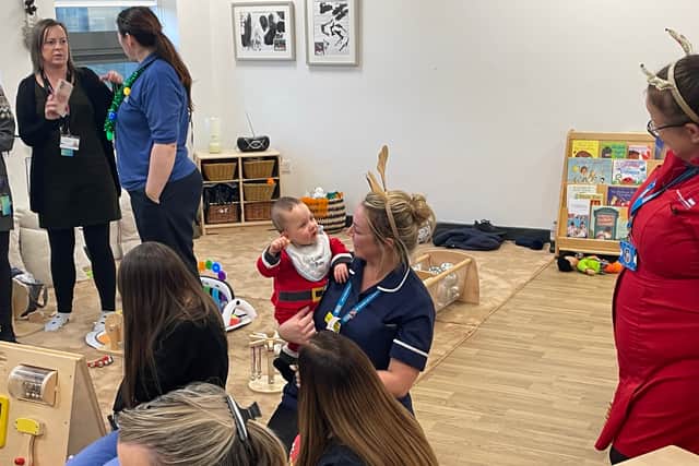 The playgroup was set up to provide a safe and inclusive space for children who have left neonatal care.