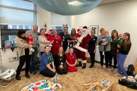 The NICU Stars playgroup has held a Christmas party for its children and parents.
