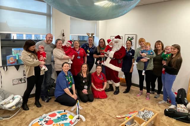 The NICU Stars playgroup has held a Christmas party for its children and parents.