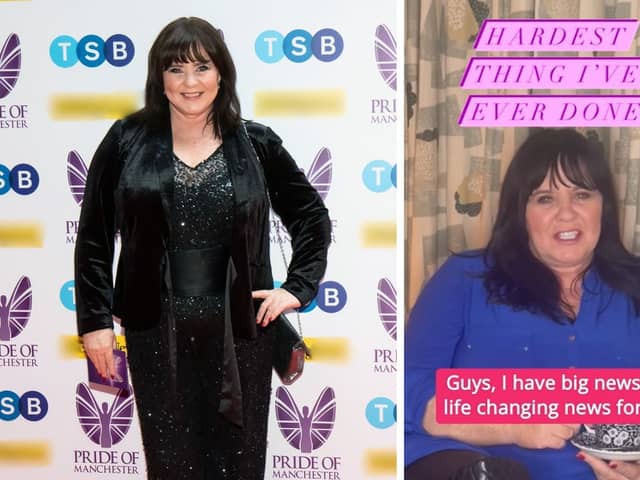 Coleen Nolan has announced she has finally quit smoking after years of trying. (credit Getty/@coleen_nolan on Instagram)