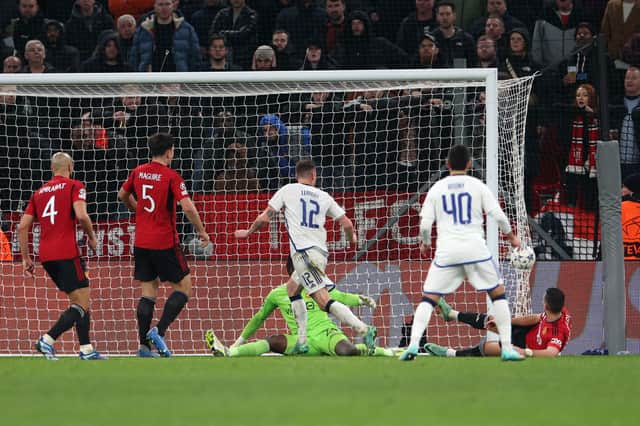 Roony Bardghji scored against Manchester United in the Champions League