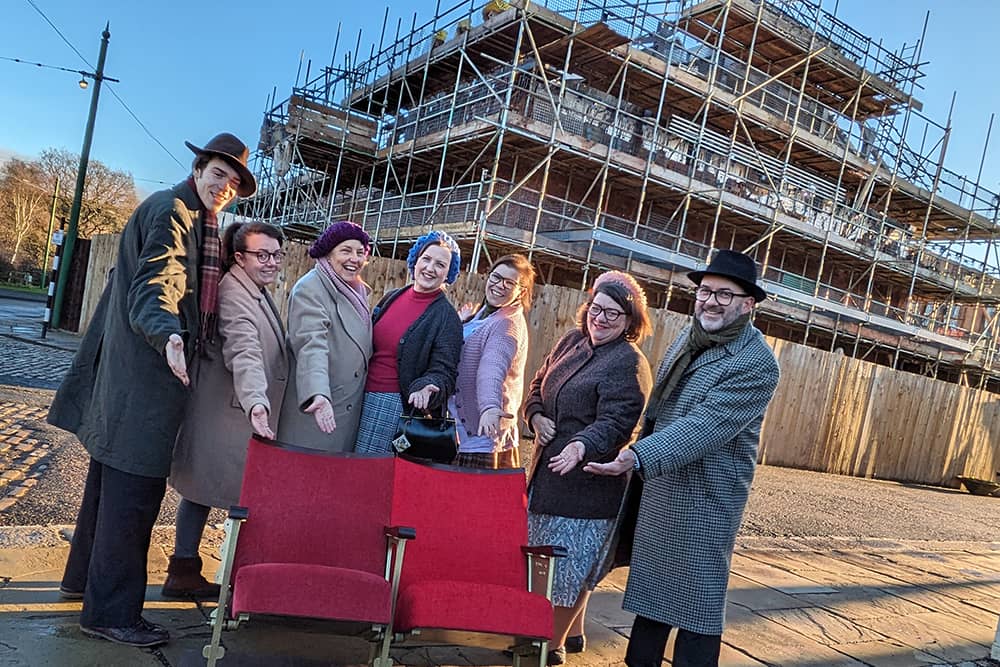 Beamish offer businesses and individuals to ‘Take a Seat’ at 1950s cinema.