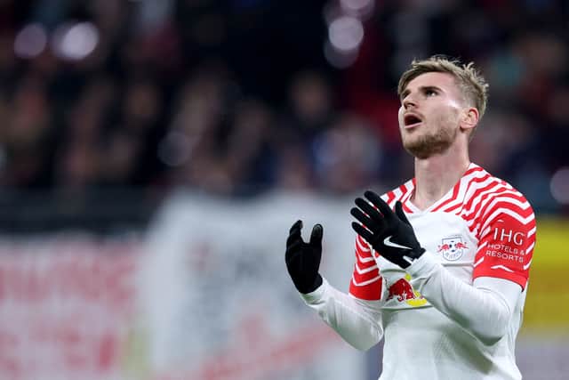Timo Werner at RB Leipzig.