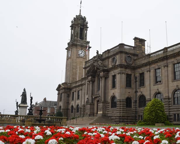 South Shields Town Hall.