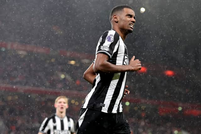 Alexander Isak has scored 11 goals for Newcastle United this season despite suffering some fitness issues. 