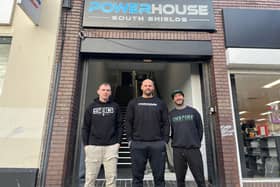 From left: Alex Enlund, owner of SBG South Shields, Rhys Iles, owner of Powerhouse Gym and Tom Ellis, owner of INSPIRE performance.