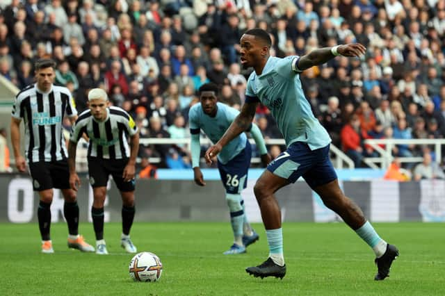 Ivan Toney scored for Brentford in both meetings with Newcastle United last season.