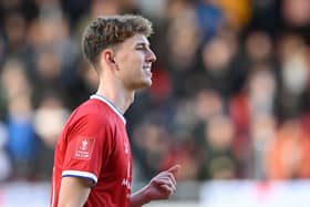 Newcastle United midfielder Joe White was on loan at Crewe Alexandra. (Photo by Ben Roberts Photo/Getty Images)