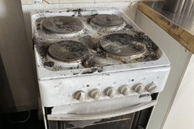 Firefighters have reported an increase in kitchen fires across Tyne and Wear. Photo: TWFRS.