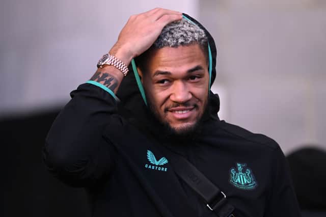 Newcastle United midfielder Joelinton. 