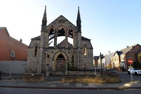 The land containing the former Park Methodist Church/Jarrow Auction House is up for sale. Photo: National World.