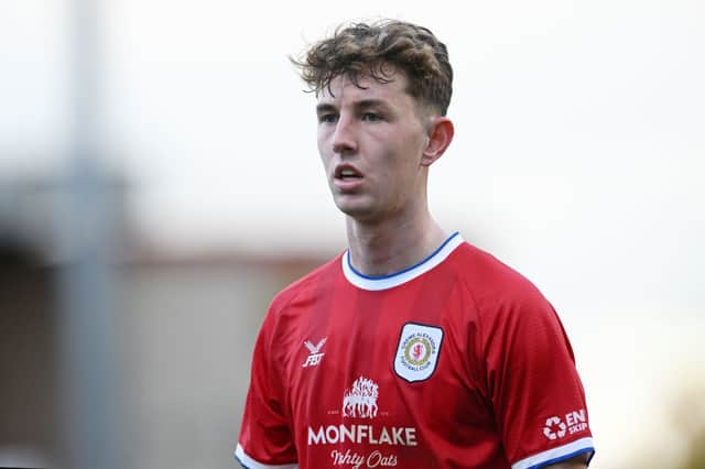 Joe White while at Crewe Alexandra.