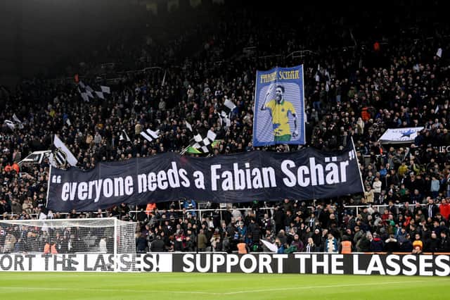 Fabian Schar's Wor Flags tribute.