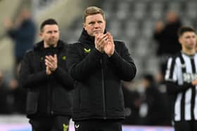 Newcastle boss Eddie Howe