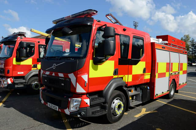 An investigation is underway after a firefighter was attacked whilst working in Hebburn. Photo: Tyne and Wear Fire and Rescue Service.