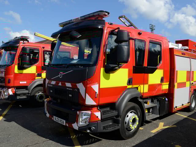 An investigation is underway after a firefighter was attacked whilst working in Hebburn. Photo: Tyne and Wear Fire and Rescue Service.