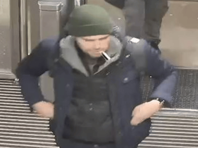 Officers are appealing to members of the public for help in tracing a man following a report of sexual assault on a Metro train.