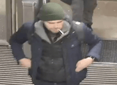 Officers are appealing to members of the public for help in tracing a man following a report of sexual assault on a Metro train.