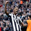 Newcastle United striker Alexander Isak