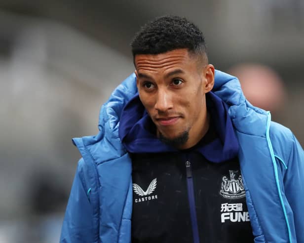 Newcastle United midfielder Isaac Hayden