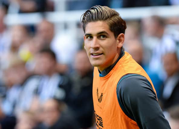 Santiago Munoz at Newcastle United.