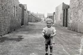 George growing up in Wenlock Road, South Shields
